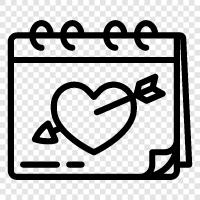 love, heart, emotions, romance icon svg