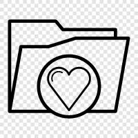 love, heart, love letter, love story icon svg