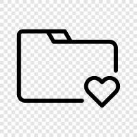 Love Folder Template, Love Folder Maker, Love Folder Templates, Love Folder icon svg