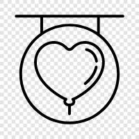 love, happy, romantic, hearts icon svg