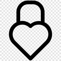aşk anahtarı, aşk kilidi, aşk anahtarlığı, aşk kolyesi ikon svg