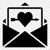 Love Letter Template, Love Letter For Her, Love Letter For Him, Love icon svg