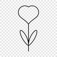 Love, Romance, Heartfelt, Emotional icon svg