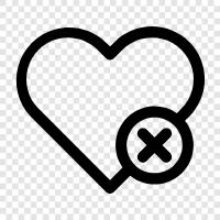 love, relationships, broken, hearts icon svg