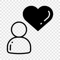 love, adore, like, wonderful icon svg