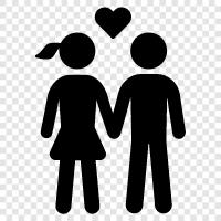 Love, Relationship, Marriage, Couple icon svg