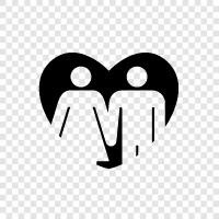 love, dating, singles, relationships icon svg