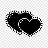 love, romance, affection, caring icon svg