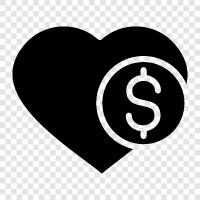 love wealth, love assets, love assets worth, love wealth worth icon svg