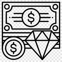 luck, prosperity, money, wealth icon svg