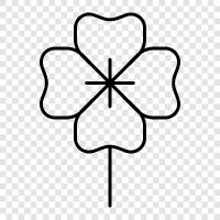 Lucky Clover symbols, lucky clover meaning, lucky clover luck, lucky icon svg