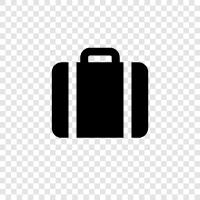 luggage, travel, baggage claim, carryon icon svg