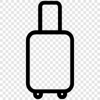 luggage, carryon, travel, backpack icon svg