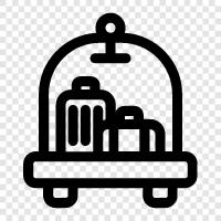 Luggage Racks, Luggage Rack, Luggage Carrying Case, Luggage Cart icon svg