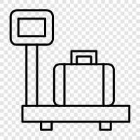 luggage scale, luggage weighing, luggage scale online, luggage scale reviews icon svg