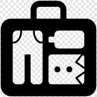 luggage scanning, baggage security, security checks, baggage inspection icon svg