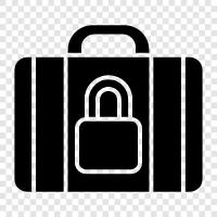 luggage storage, luggage tags, luggage travel, luggage tips icon svg
