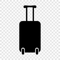 luggage, baggage, carryon, checked icon svg