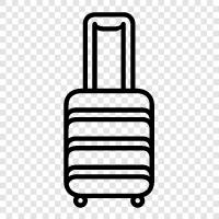 luggage, carryon, travel, suitcase bag icon svg