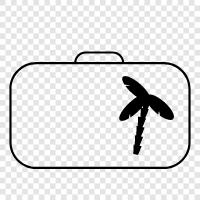 luggage, backpack, carry on, carry on bag icon svg