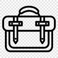 luggage, shoulder bag, tote bag, messenger bag icon svg