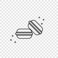 Macarons, Macaroons, Macaroons Recipe, Macaro icon svg