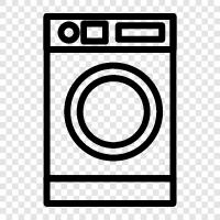 Machine, Cleaner, Laundry, Drying icon svg