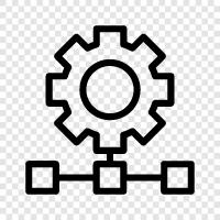 machine, mill, manufacturing, engineering icon svg