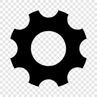 machine, engineering, manufacture, production icon svg