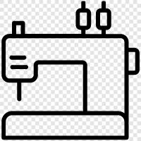 Machine Sewing, Sewing Machines, Sewing Machine Parts, Sewing icon svg