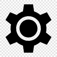 machine, gear, wheel, axle icon svg