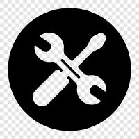 machinery, hardware, equipment, supplies icon svg