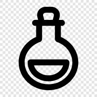 magic, elixir, potion bottle, potion recipe icon svg