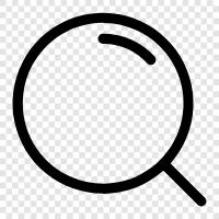 magnifying glass, reading glasses, magnification, reading icon svg