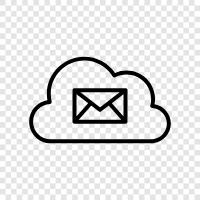 mail, email, cloud, mail app icon svg