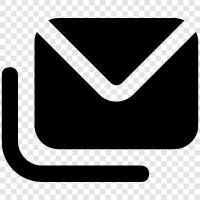 mail, email, mesajlar ikon svg