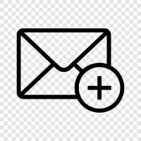 mail, email, new email, inbox icon svg