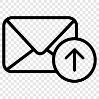 mail download, email download, mail service, email service icon svg