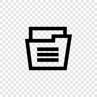 mail, mail folder, email, email folder icon svg