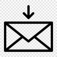 mail, email, newsletters, email newsletters icon svg
