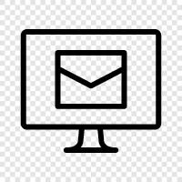 mail, mailer, email, email message icon svg