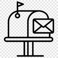 mail, email, send, mailing icon svg