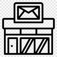 mail, mail service, postal service, mail delivery icon svg