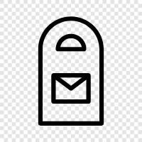 Post, EMail, Senden, Empfangen symbol