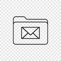 Mailbox, EMail, Ordner, EMailServer symbol