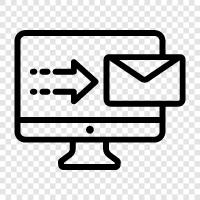 mailing, mailing list, newsletter, email icon svg