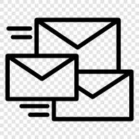 mailings, mailing, mailing lists, email marketing icon svg