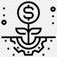 make money, earn money, budget, save money icon svg