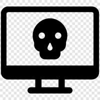 Malware, Spyware, Virus, Trojan icon svg