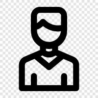 man, users, male, male users icon svg